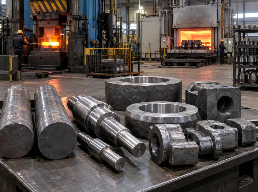 Steel grades supplied for Forging & Heat Treatment